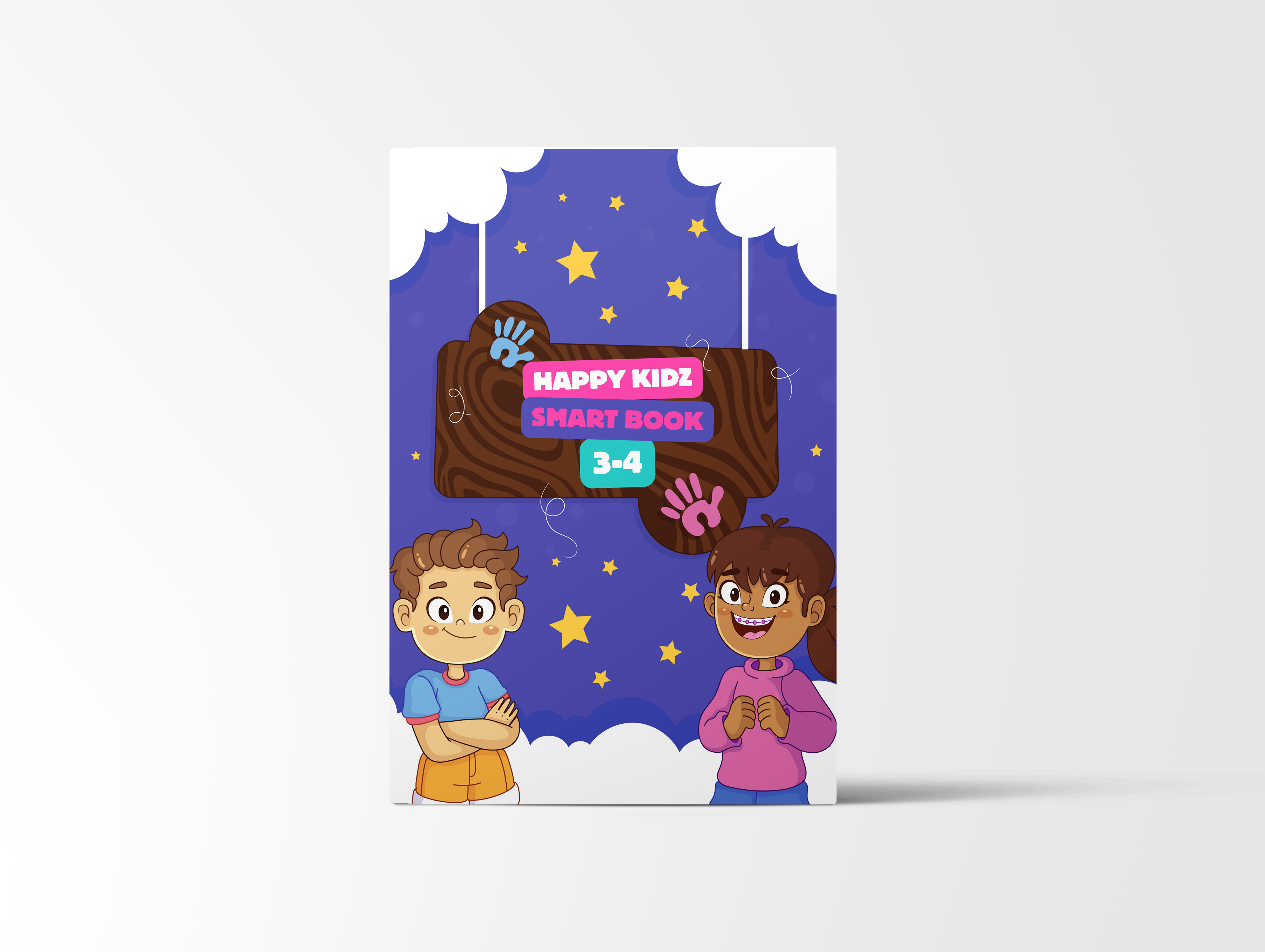 Happy Kidz Smart Book: 3-4 godine