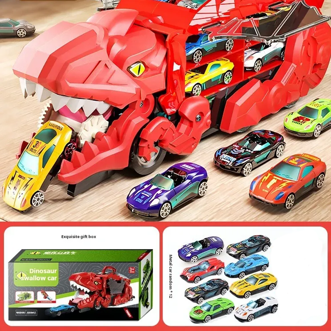 3 U 1 DINO KAMION + POKLON 8 AUTIĆA