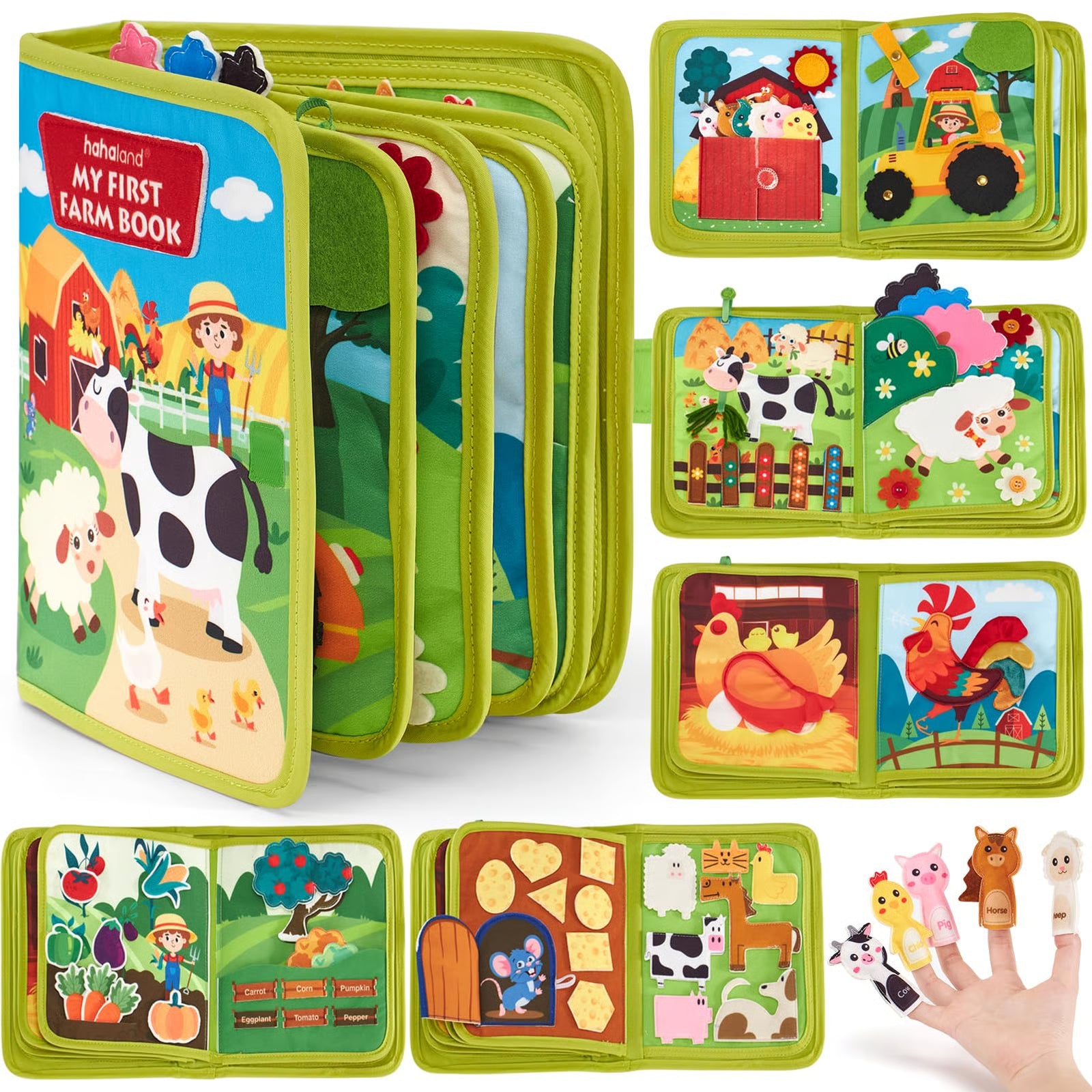 MONTESSORI FARM BUSY BOOK