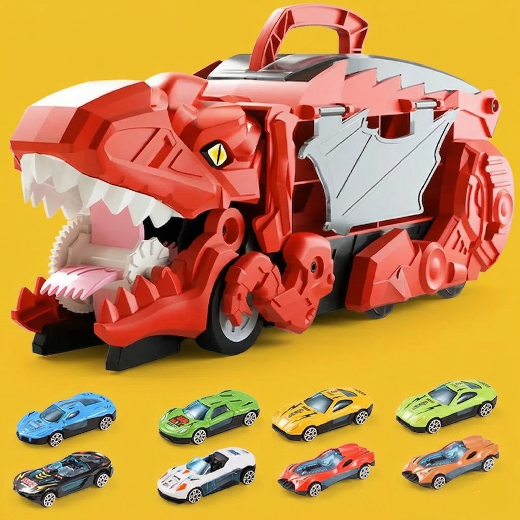 3 U 1 DINO KAMION + POKLON 8 AUTIĆA