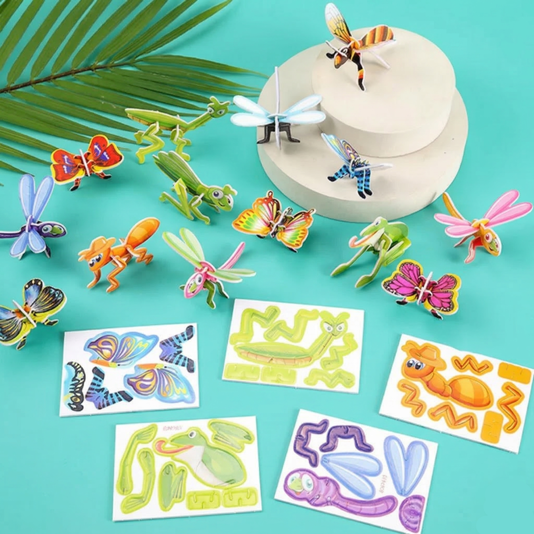 3D PUZZLE - 30 RAZLIČITIH U SETU