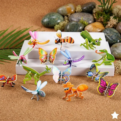 3D PUZZLE - 30 RAZLIČITIH U SETU