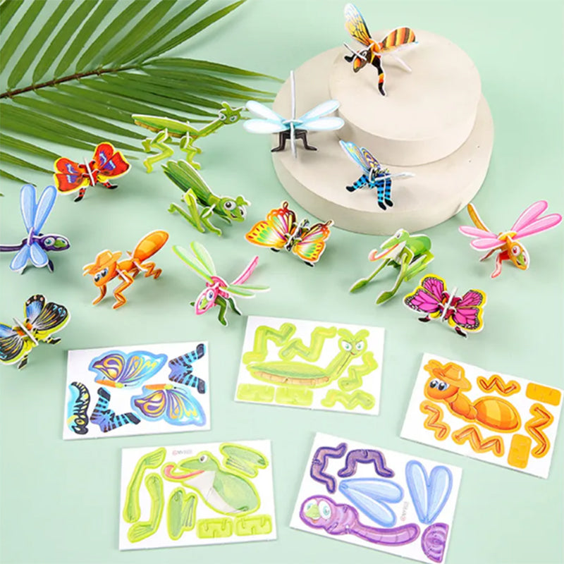 3D PUZZLE - 30 RAZLIČITIH U SETU