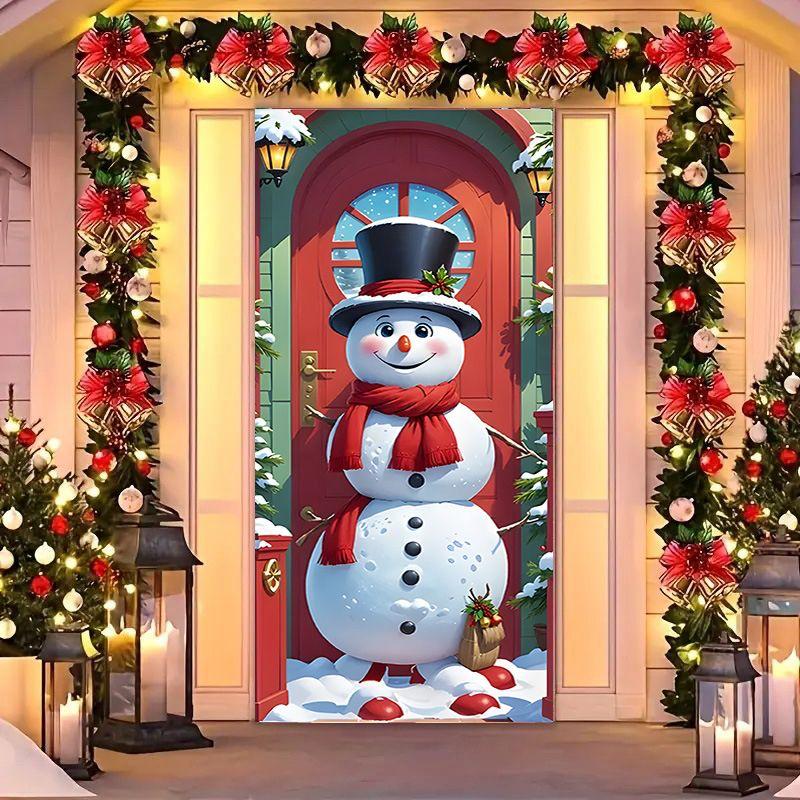 NOVOGODIŠNJA NAVLAKA ZA VRATA