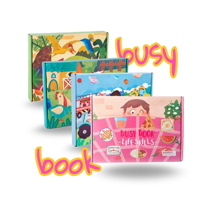 MONTESSORI INTERAKTIVNA KNJIŽICA - BUSY BOOK