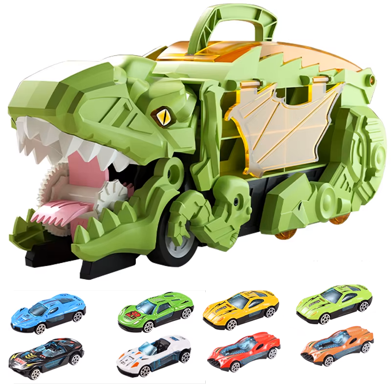 3 U 1 DINO KAMION + POKLON 8 AUTIĆA