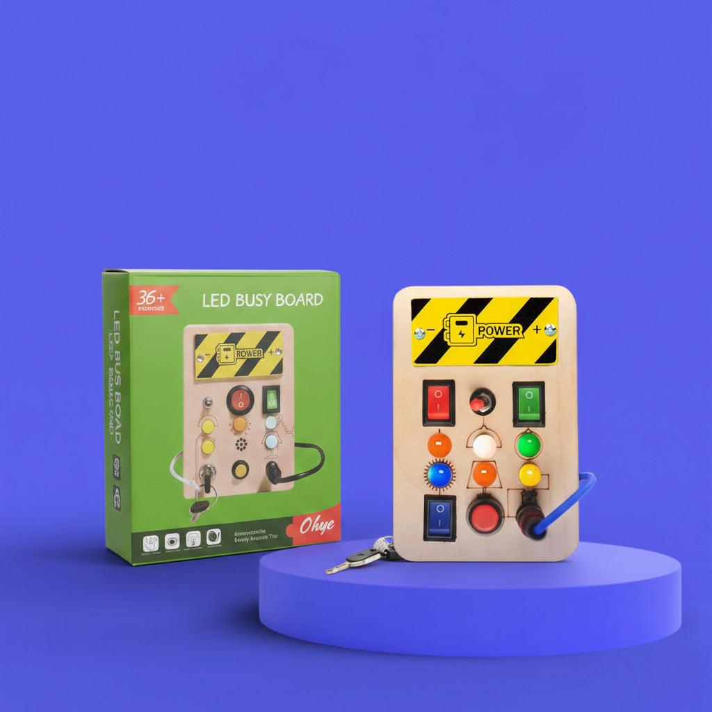 MONTESSORI TABLA SA PREKIDAČIMA