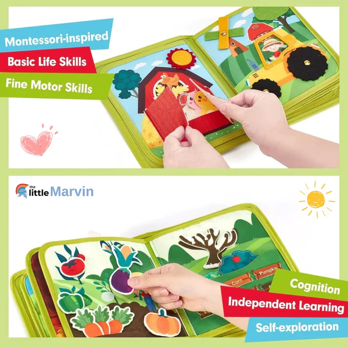 MONTESSORI FARM BUSY BOOK