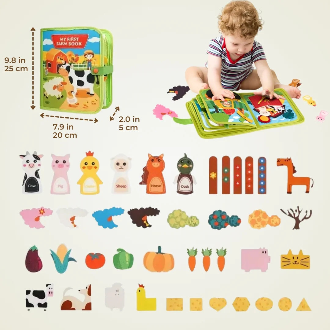 MONTESSORI FARM BUSY BOOK